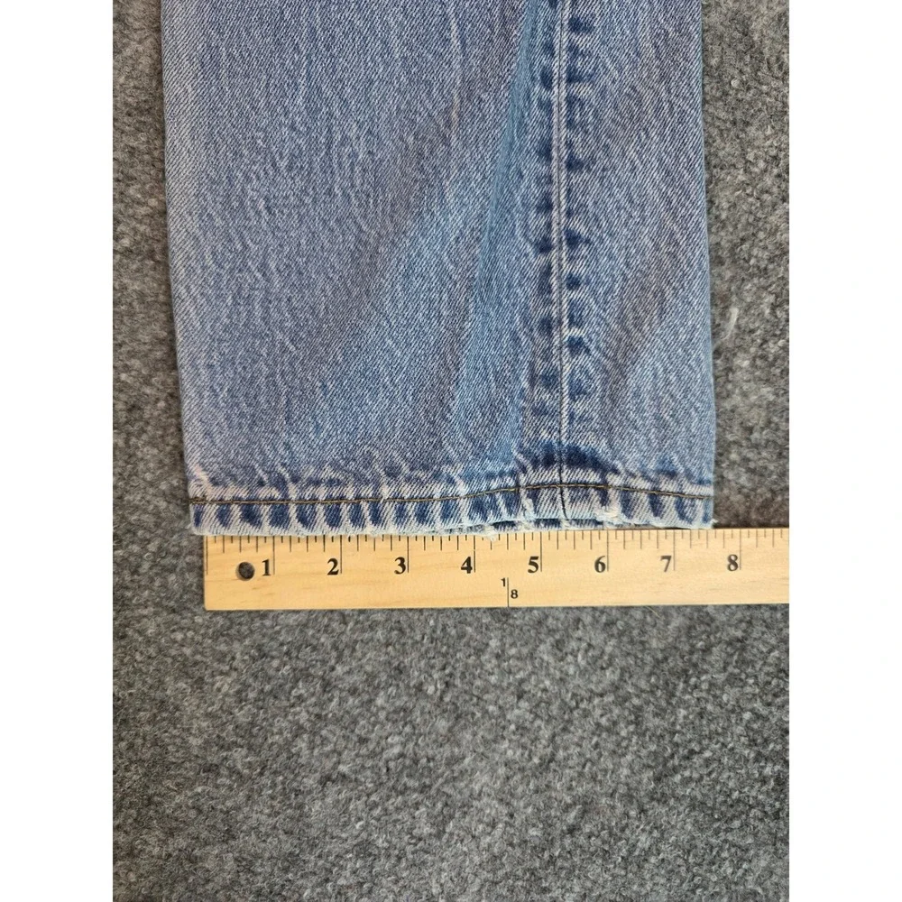 Vintage 90s Levis 501xx Jeans Mens 38x34 Light Wash Blue Denim Made in USA